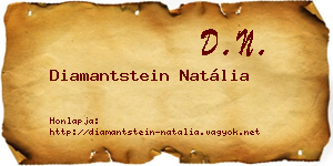 Diamantstein Natália névjegykártya